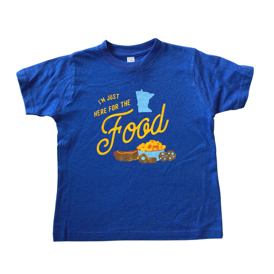 I'm Just Here for the Food Fair Kid's Tee