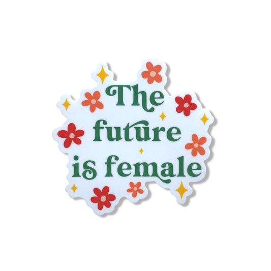 The Future is Female Vinyl Sticker