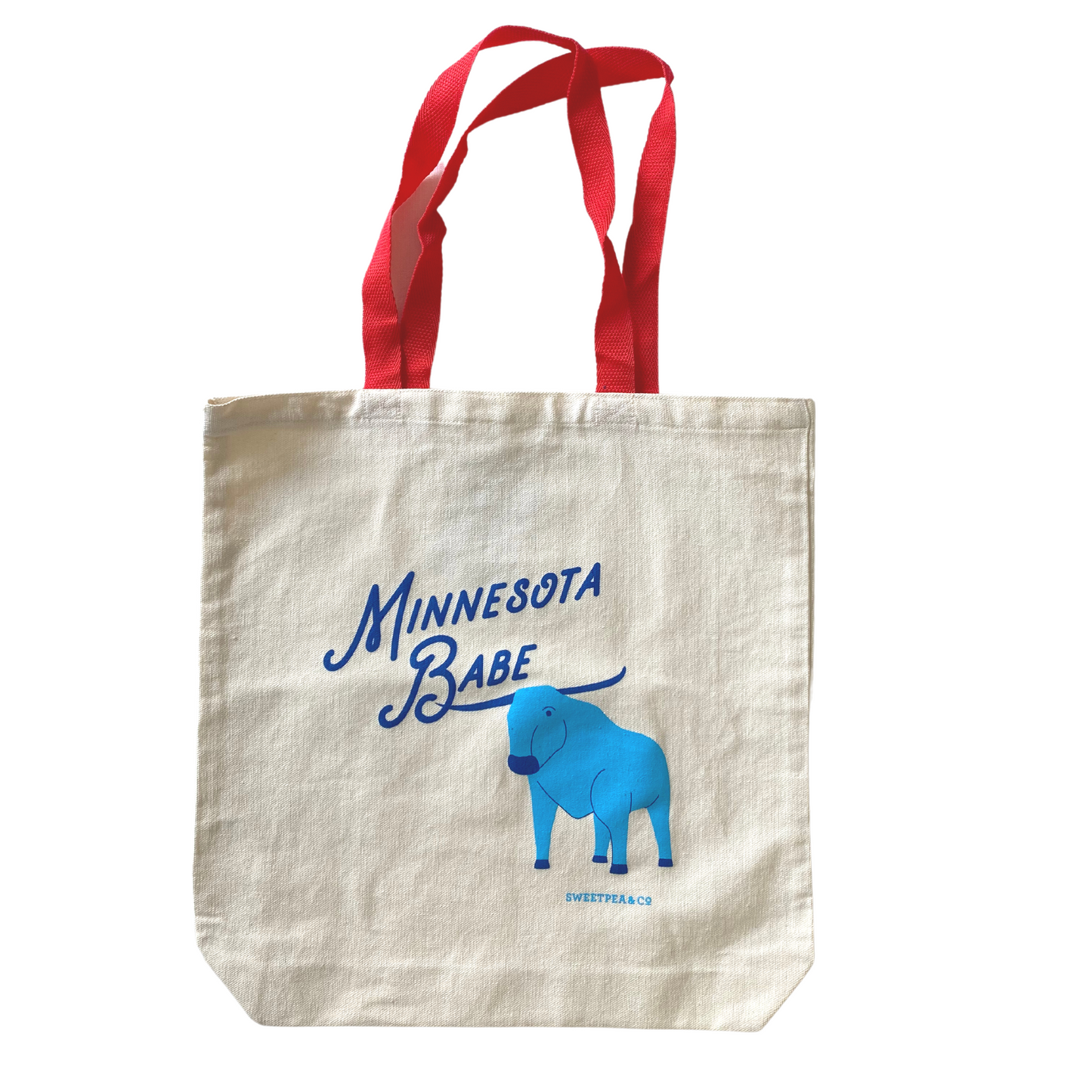 Minnesota Babe cotton tote bag