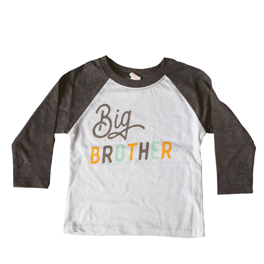 Big Brother Raglan Tee - Sweetpea and Co.