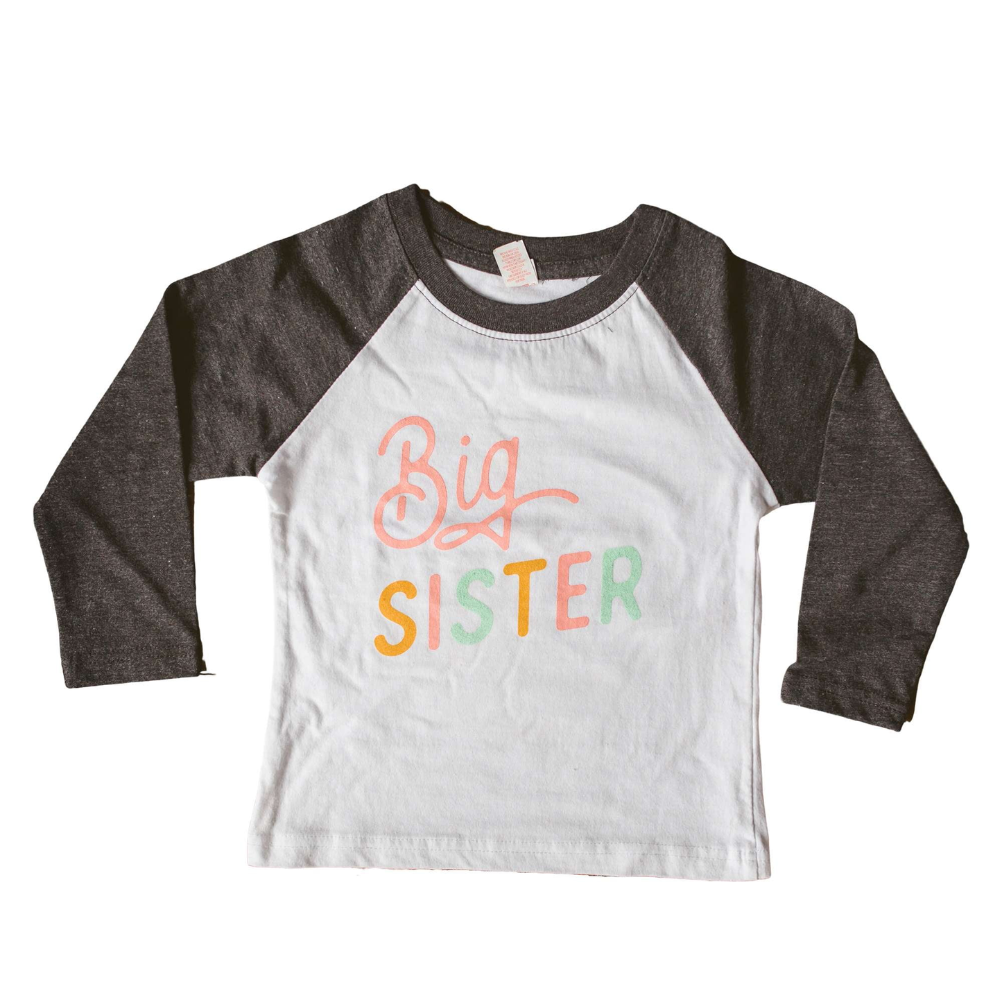 Big Sister Raglan Tee - Sweetpea and Co.