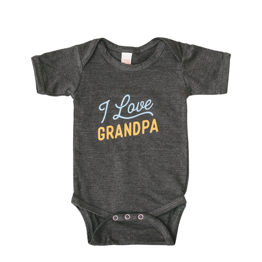 I Love Grandpa Baby Onesie