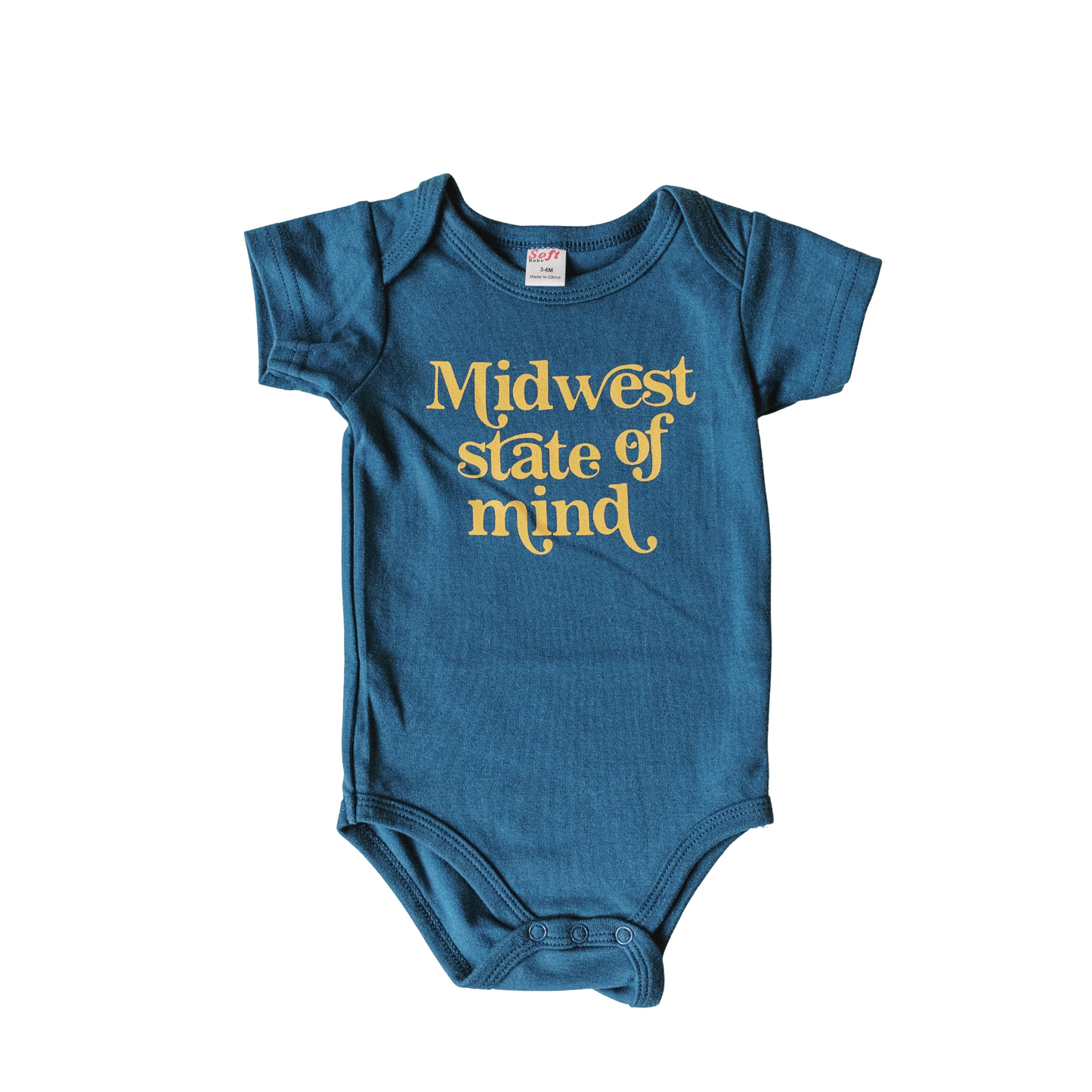 Midwest State of Mind Baby Onesie