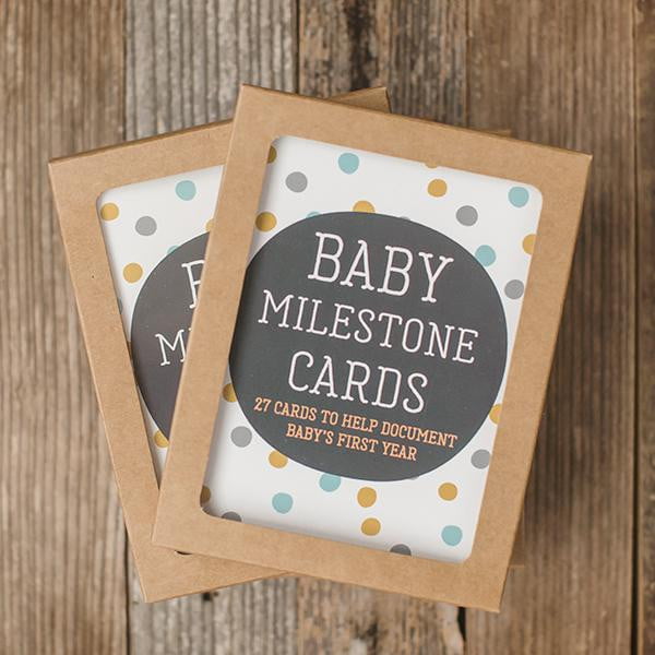 Baby Photo Milestone Cards - Sweetpea and Co.