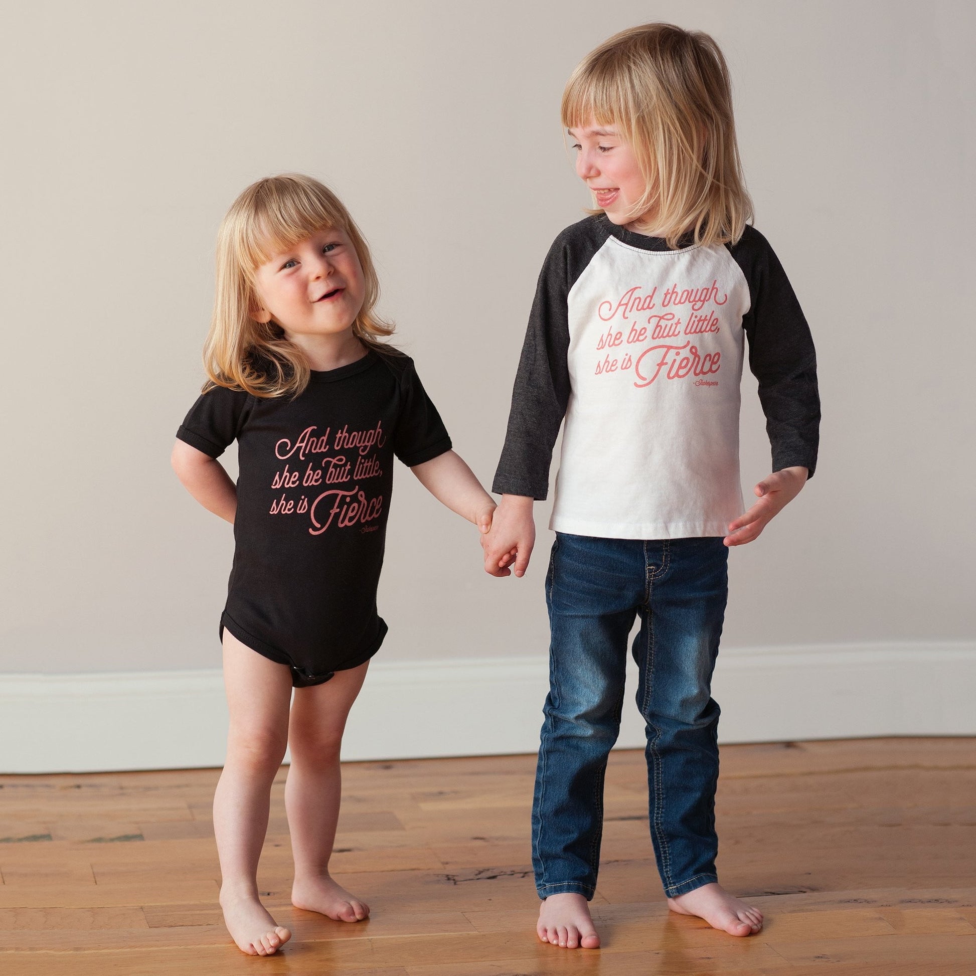 She is Fierce Raglan Tee - Sweetpea and Co.