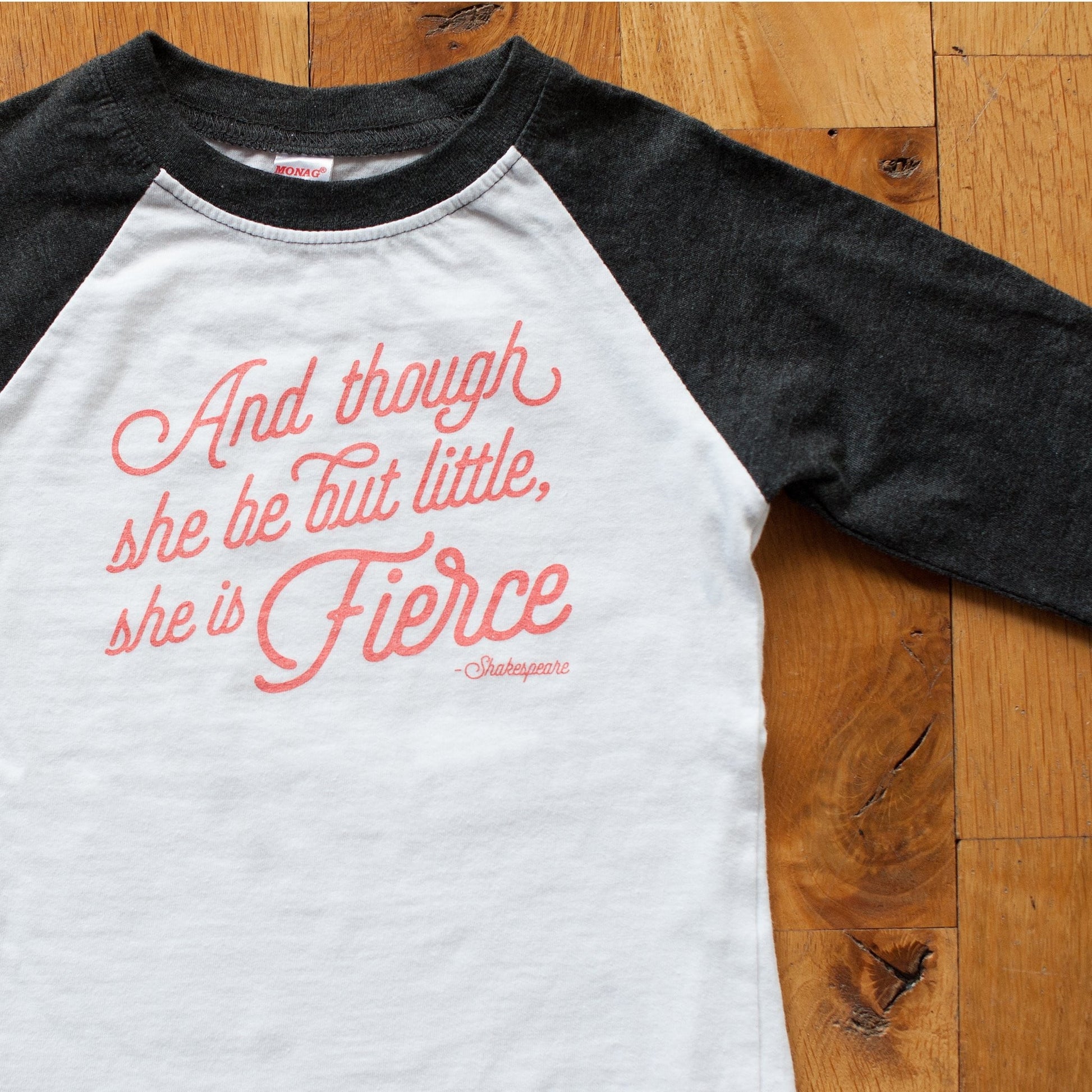 She is Fierce Raglan Tee - Sweetpea and Co.