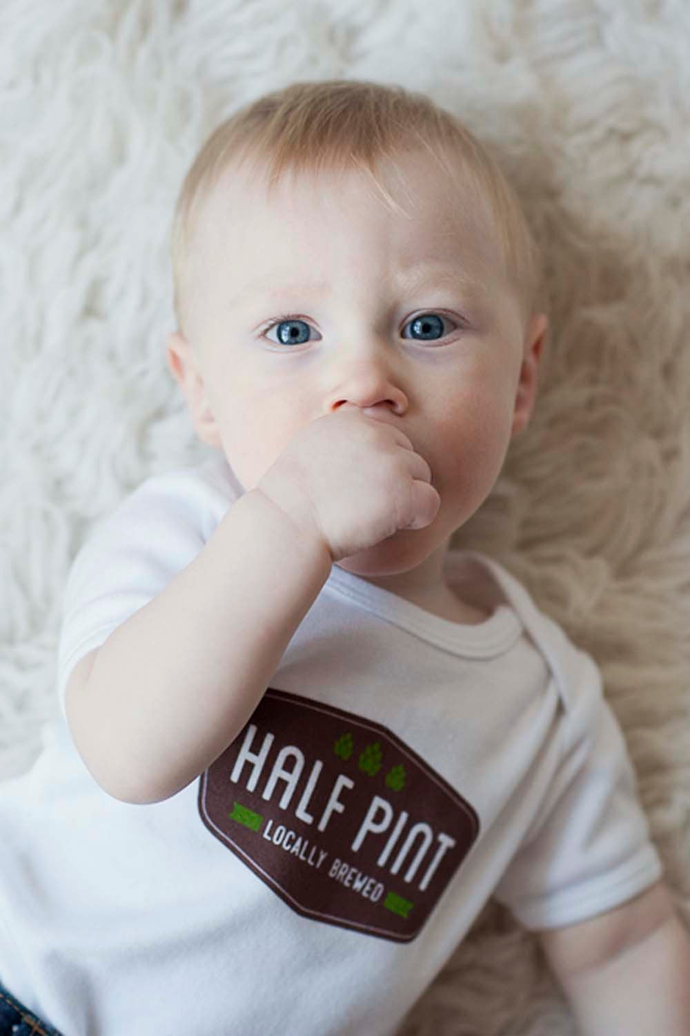 Half Pint Baby Bodysuit - Sweetpea and Co.